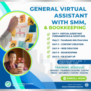 General Virtual Assistant Course (GVA+SMM+PH TAXATION)