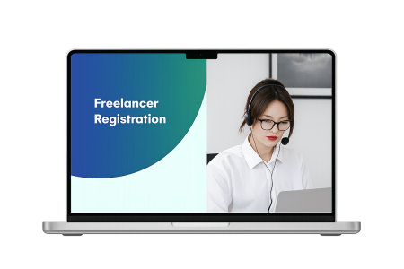 Freelancer registration